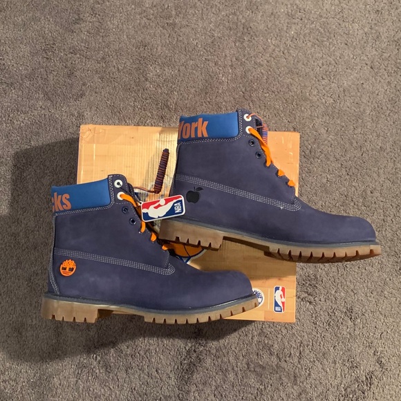 Timberland 6” NBA New York Knicks Mens Boots - Picture 7 of 8